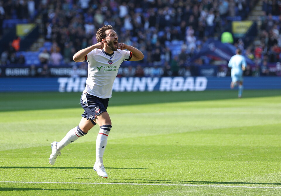 Josh Sheehan celebrating his goal versus Reading at home