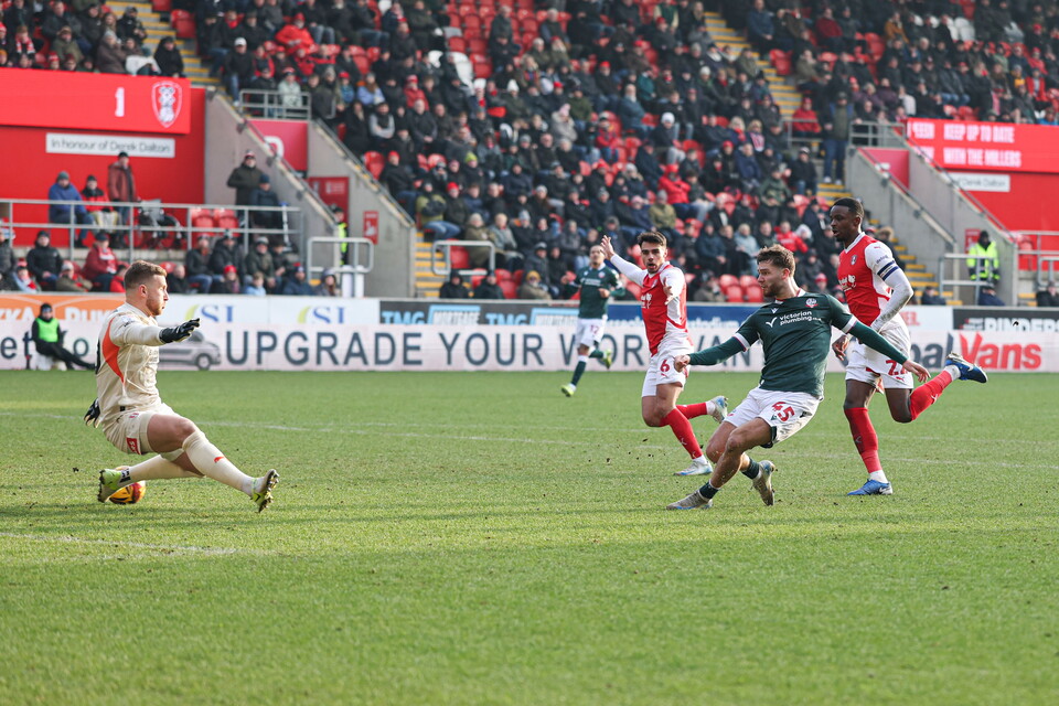 McAtee goal Rotherham