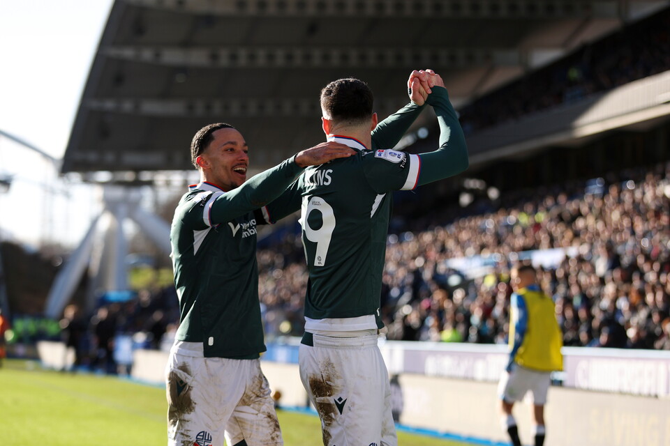 Huddersfield Aaron Collins Goal Celebration