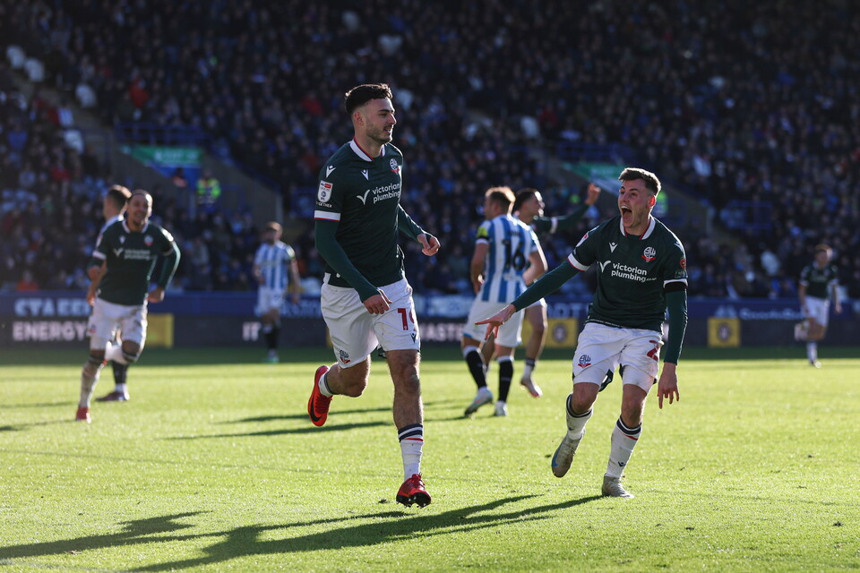 Huddersfield Aaron Collins Goal Celebration