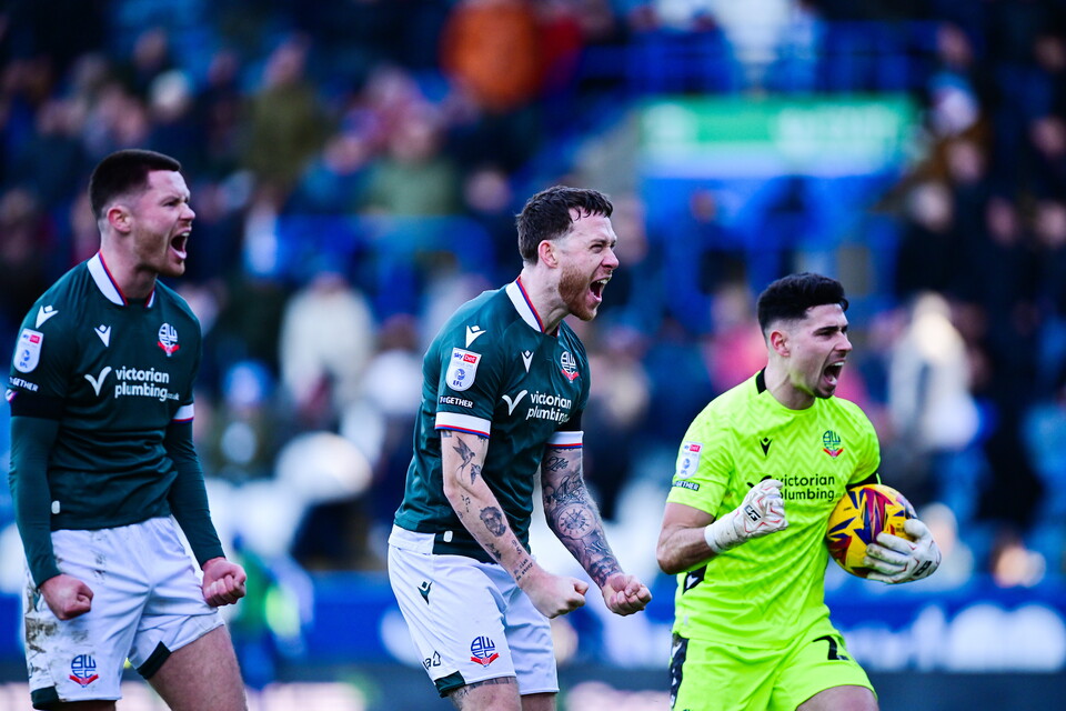 Huddersfield Full Time Celebrations