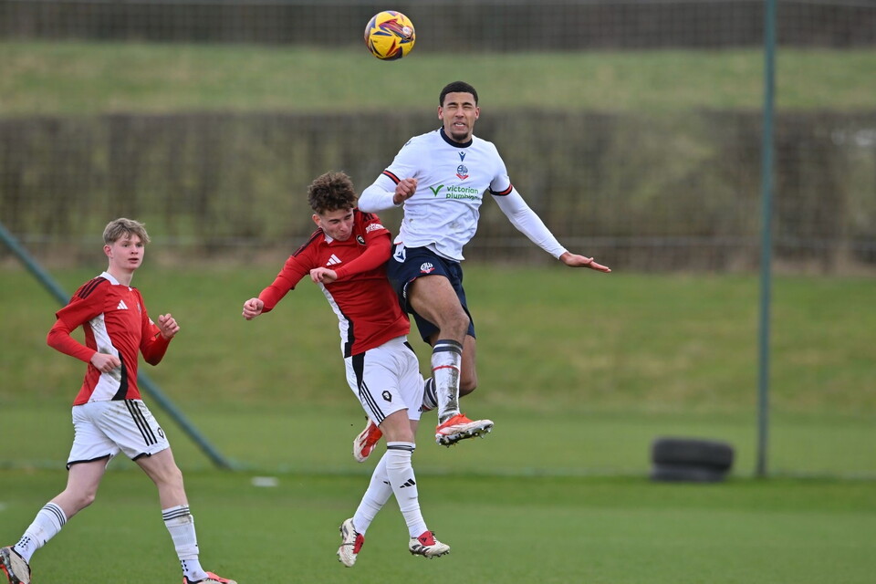 Chris Forino header B Team