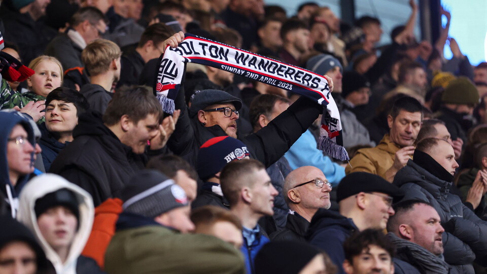 Bolton Wanderers Fans versus Shrewsbury