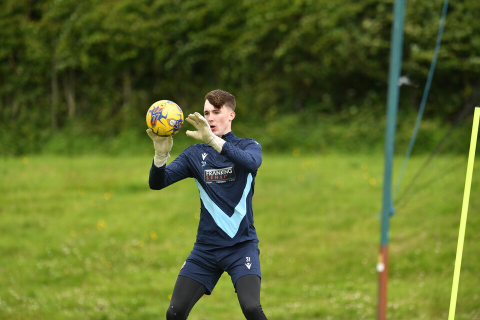 Ellis Litherland training