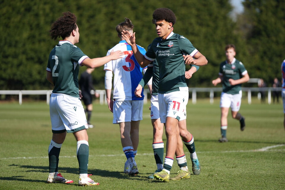 Daeshon Lawrence celebration Blackburn