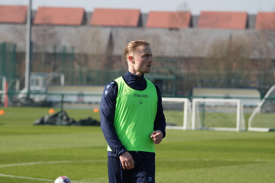 Kyle Dempsey training March 2025