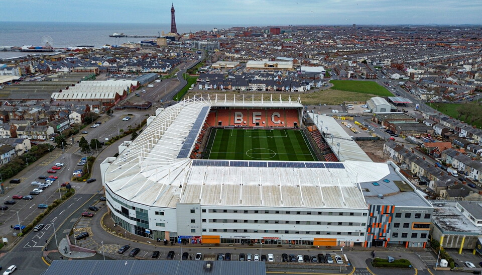 Bloomfield Road aerial
