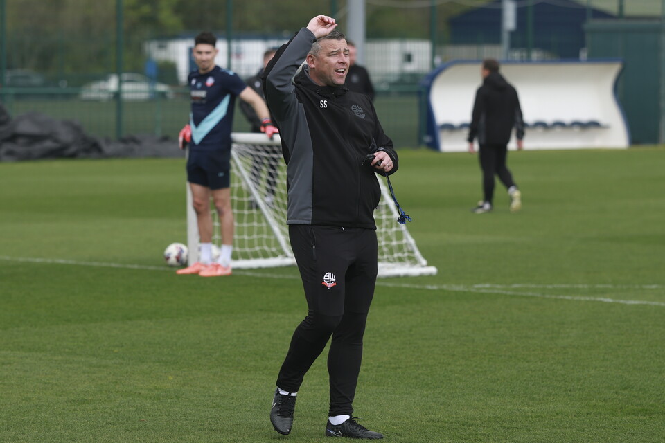 Steven Schumacher training