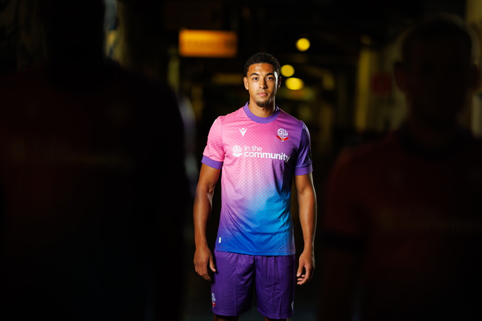 Chris Forino in 24/25 Third Shirt