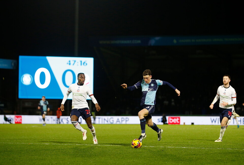 Wycombe away scoreboard