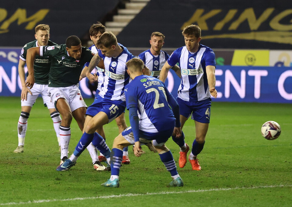 Chris Forino goal Wigan