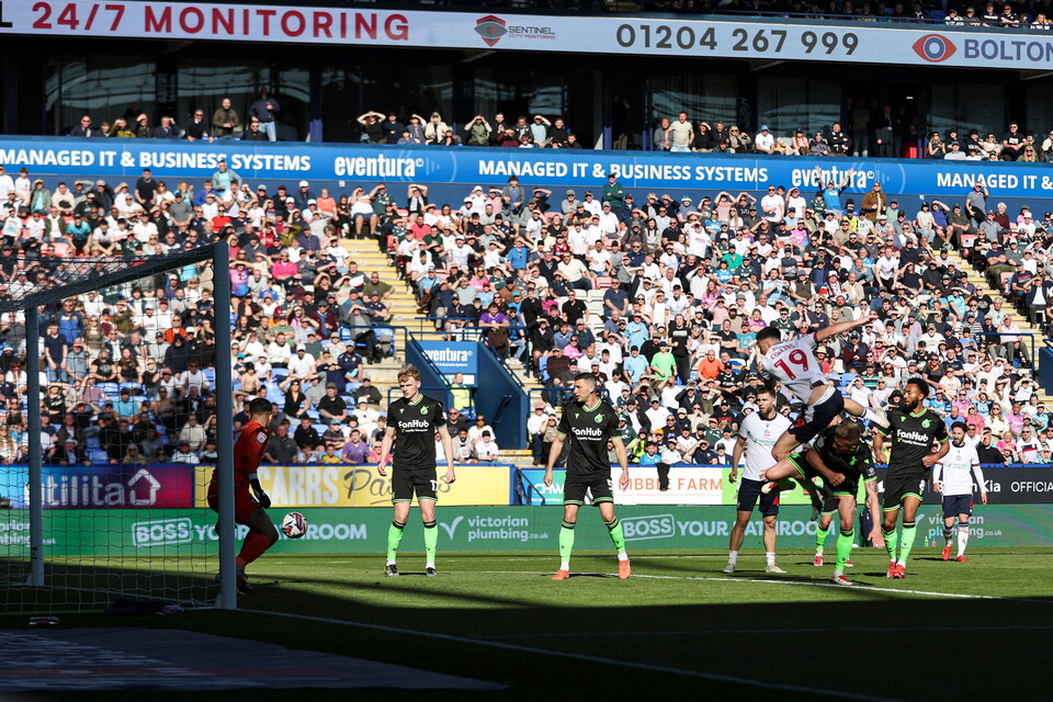 Collins goal celebration