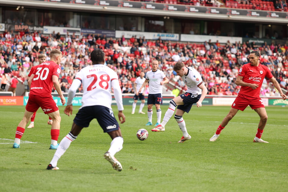 Alex Murphy shot Barnsley