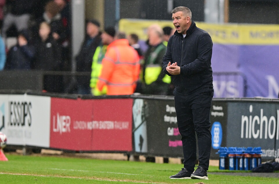 Schumacher touchline Lincoln