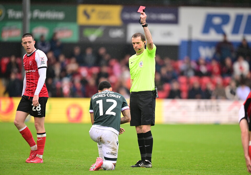 Josh Dacres-Cogley dismissal Lincoln