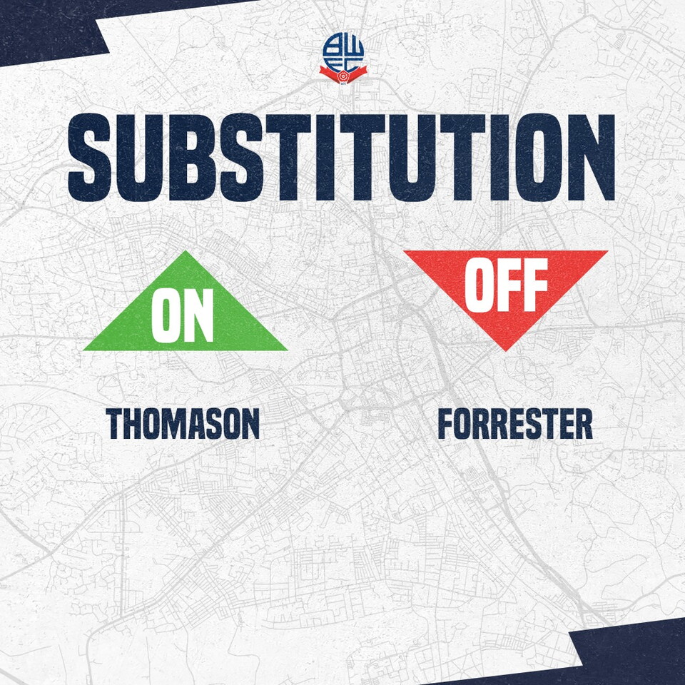 Thomason on for Forrester