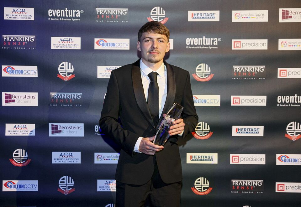 B Team player of the year 2025 Sonny Sharples-Ahmed