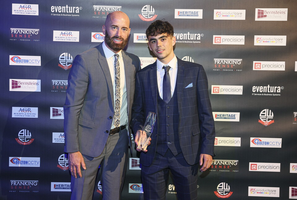 Youth team player of the year 2025 Harley Irwin