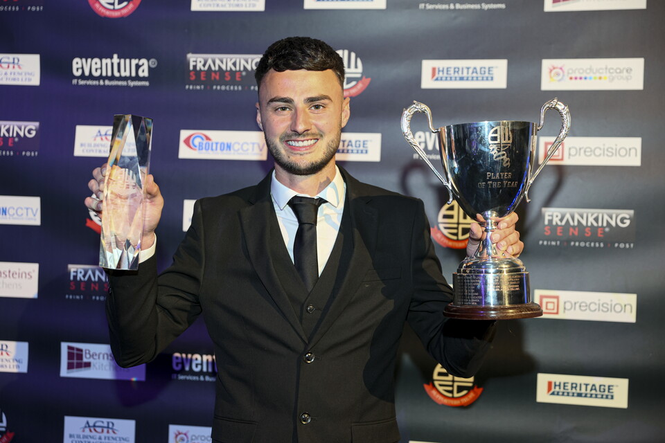 Aaron Collins player of the year