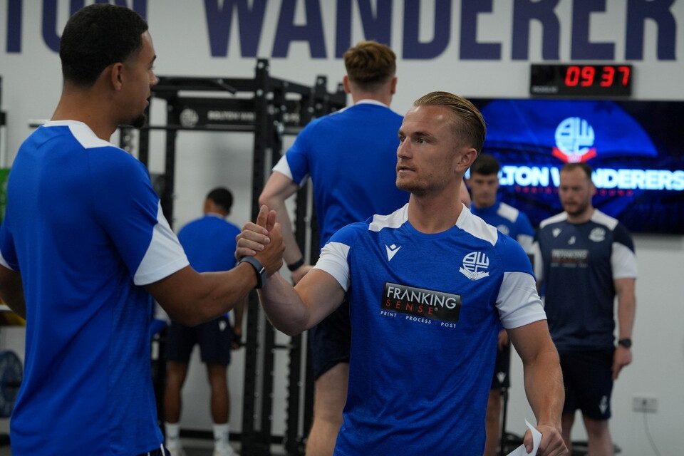 Kyle Dempsey and Chris Forino gym pre-seaaon