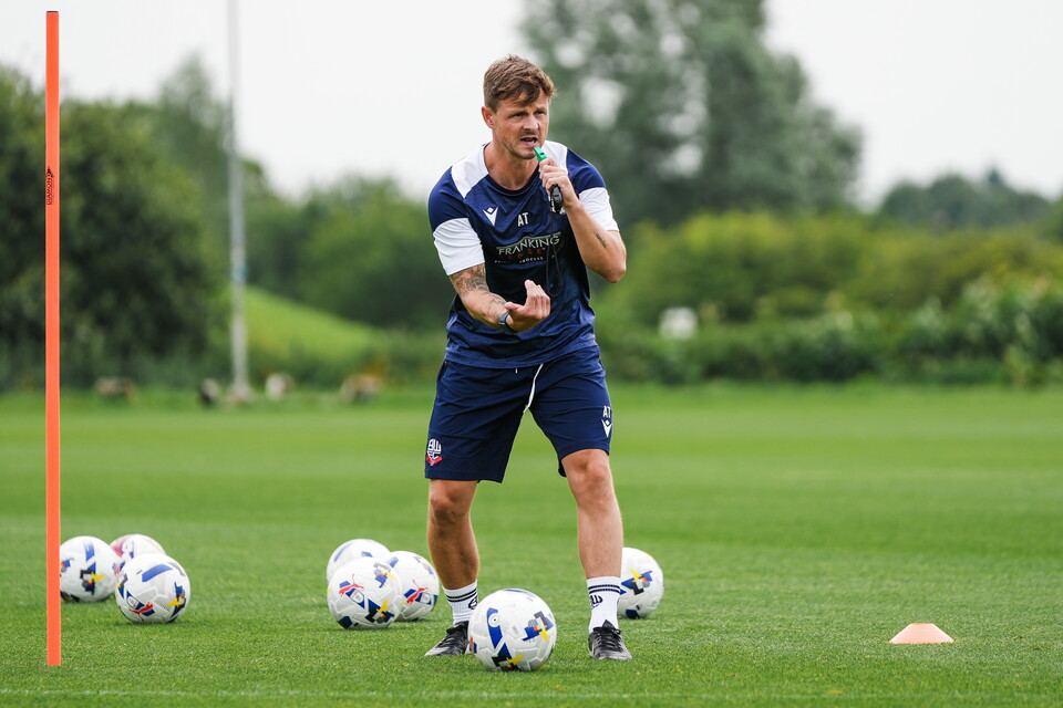 Andrew Tutte training