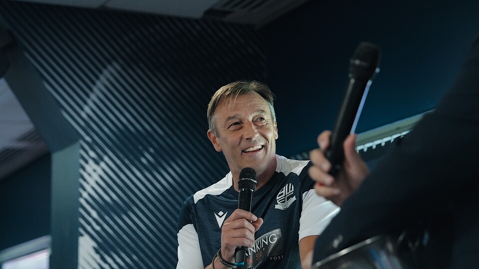 Julian Darby at Business Club event