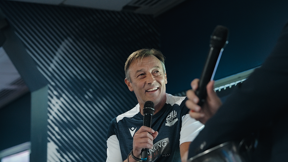 Julian Darby at Business Club event