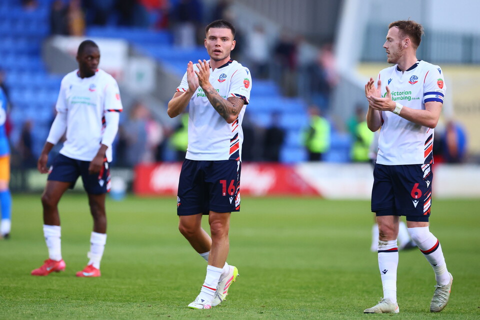 Aaron Morley applause Shrewsbury
