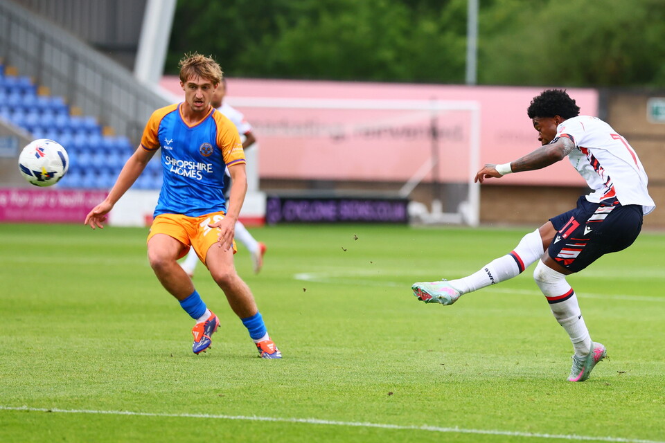 Thierry Gale shot Shrewsbury