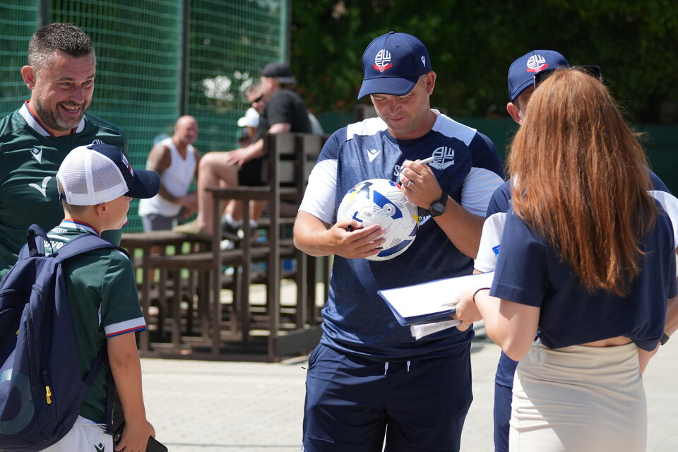 Schumacher Signing Football