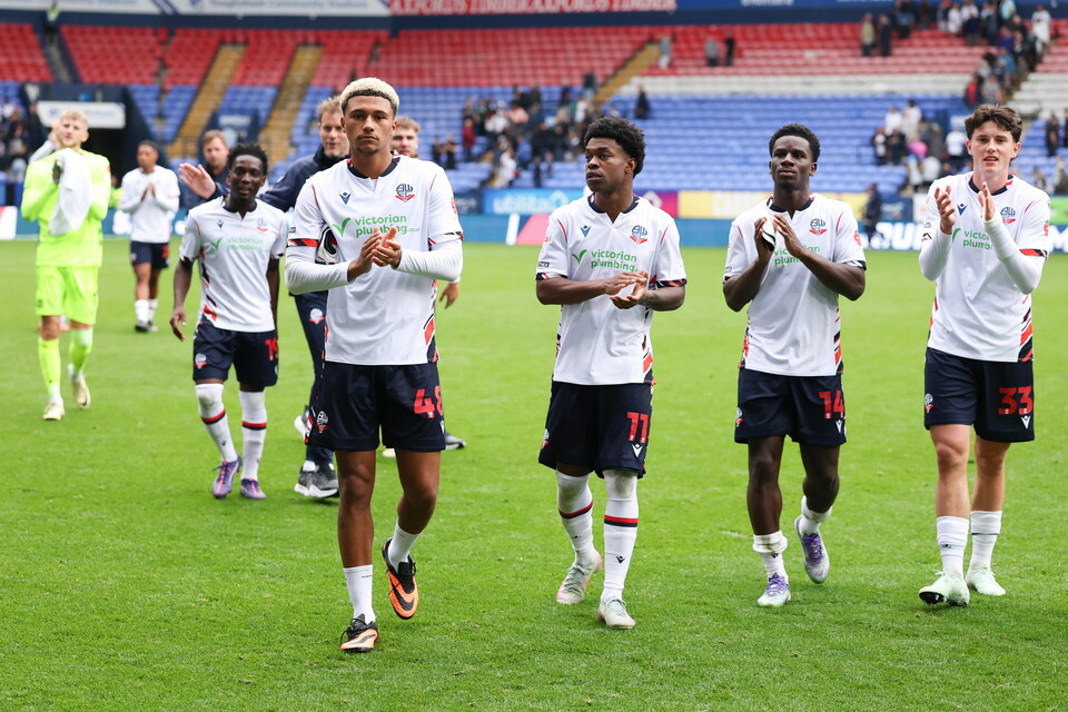 Bolton Wanderers versus Plymouth