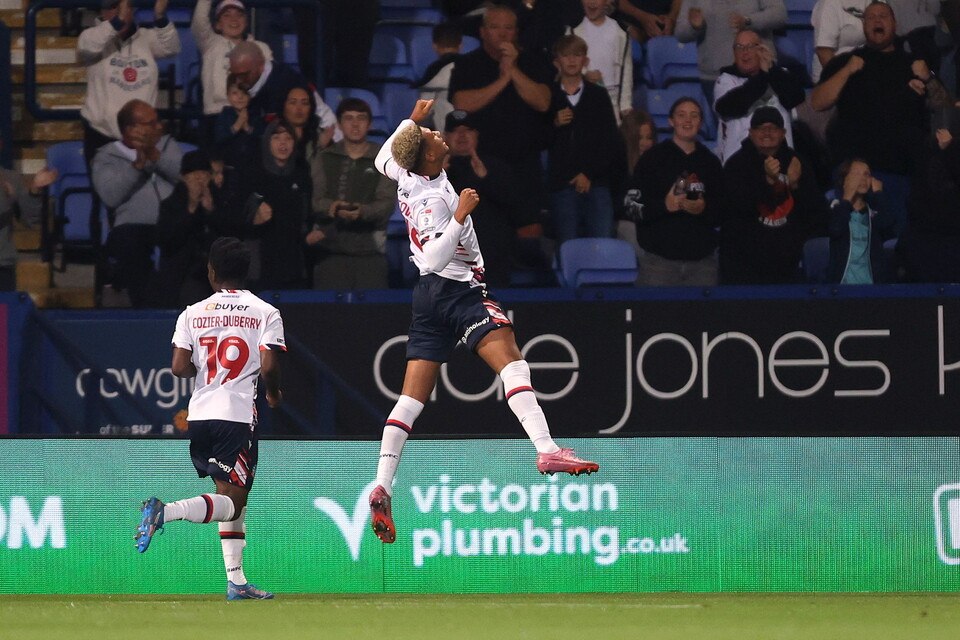 Mason Burstow celebration Reading