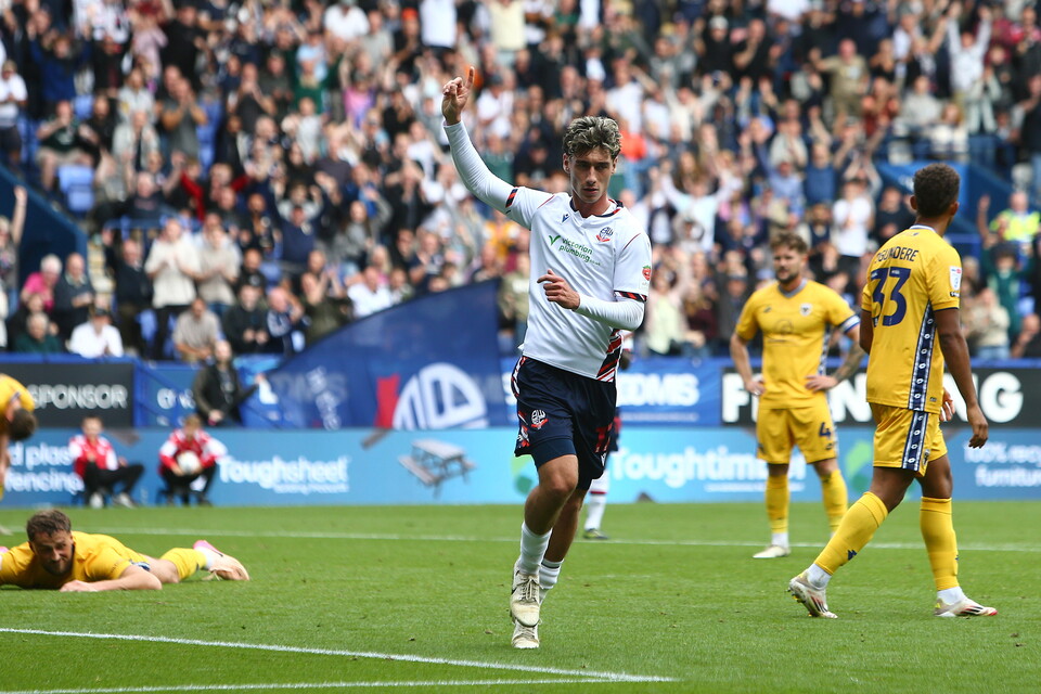 Randall celebration Wimbledon