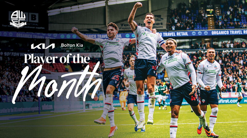 bolton kia player of the month