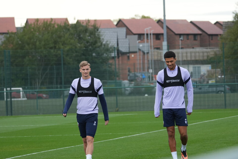 Wanderers training session