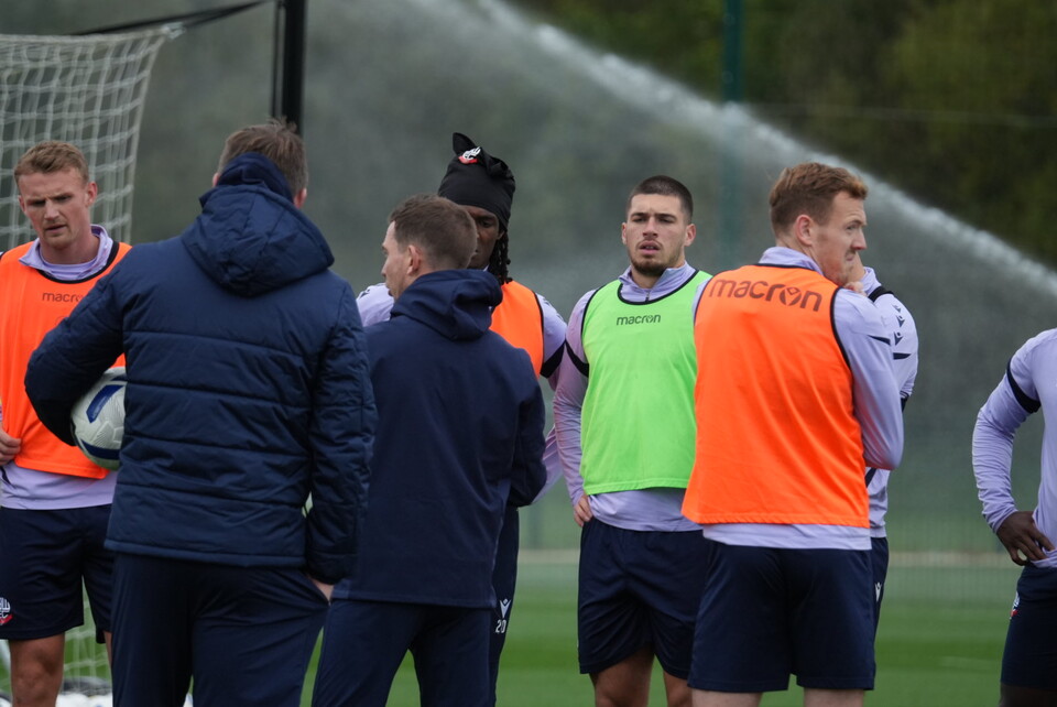 Wanderers training session