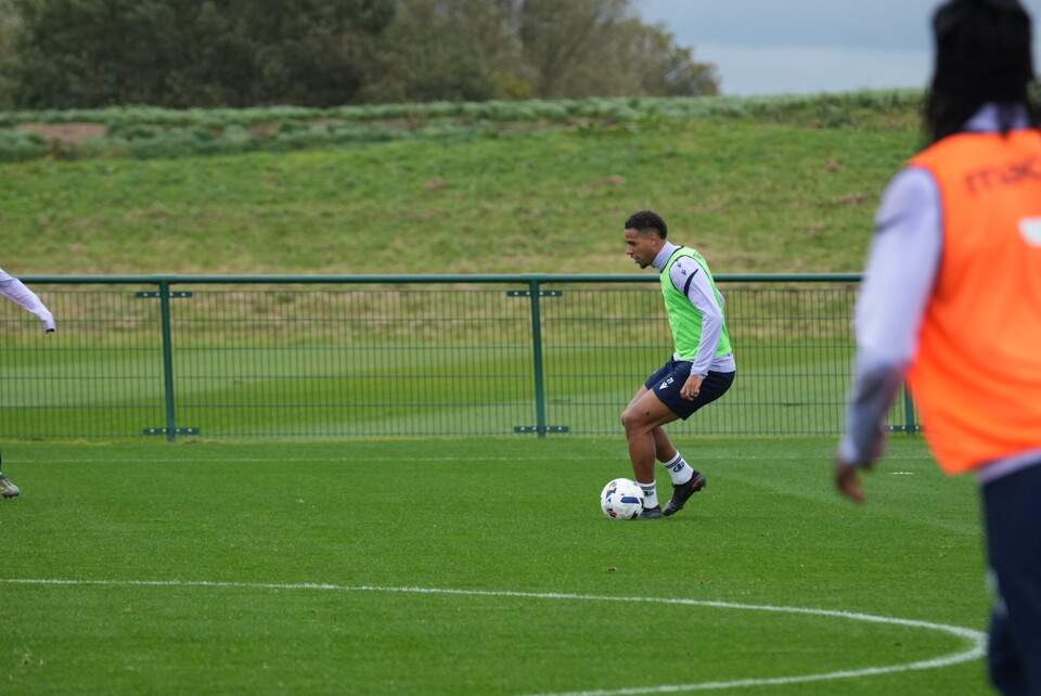Wanderers training session