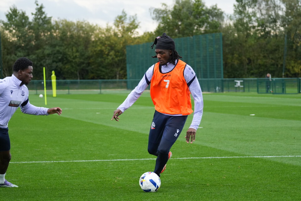 Wanderers training session