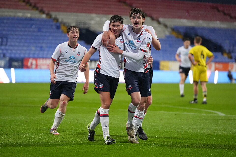 Lucas Kirkpatrick celebration