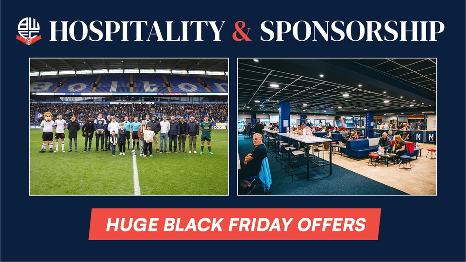 Black Friday Hospitality and Sponsorship