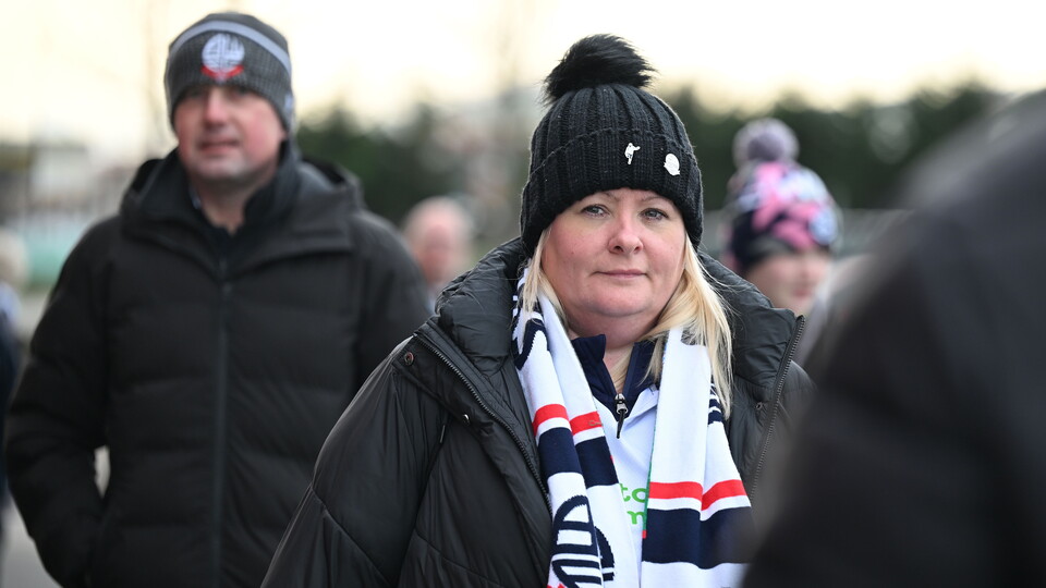 Wanderers Fans at Doncaster