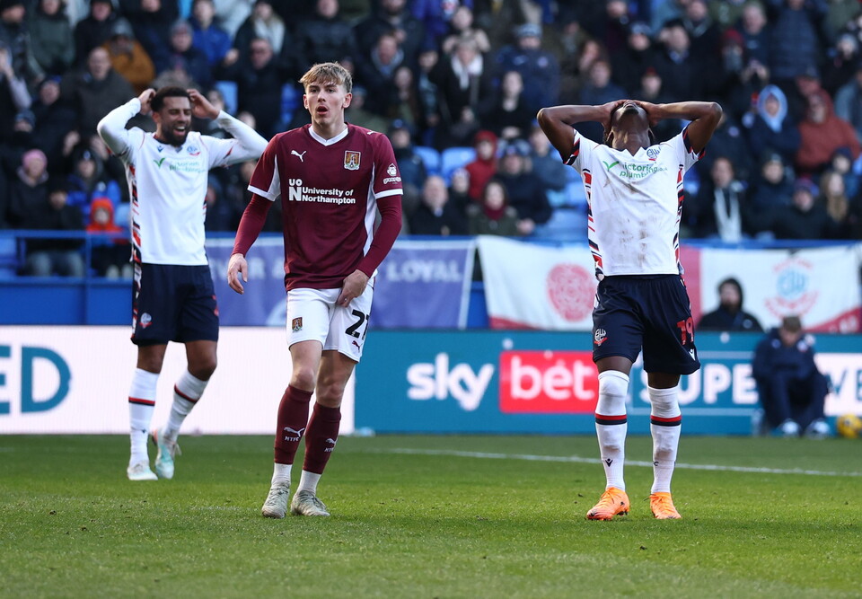 Player disappointment Northampton