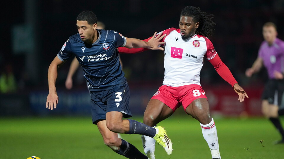 Chris Forino versus Stevenage
