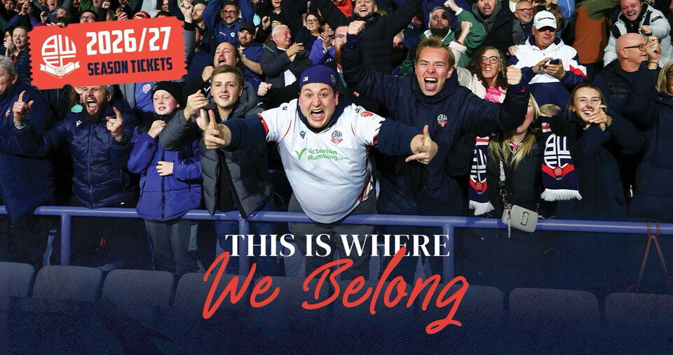 2026/27 Season Tickets