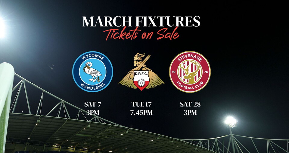 March Fixtures