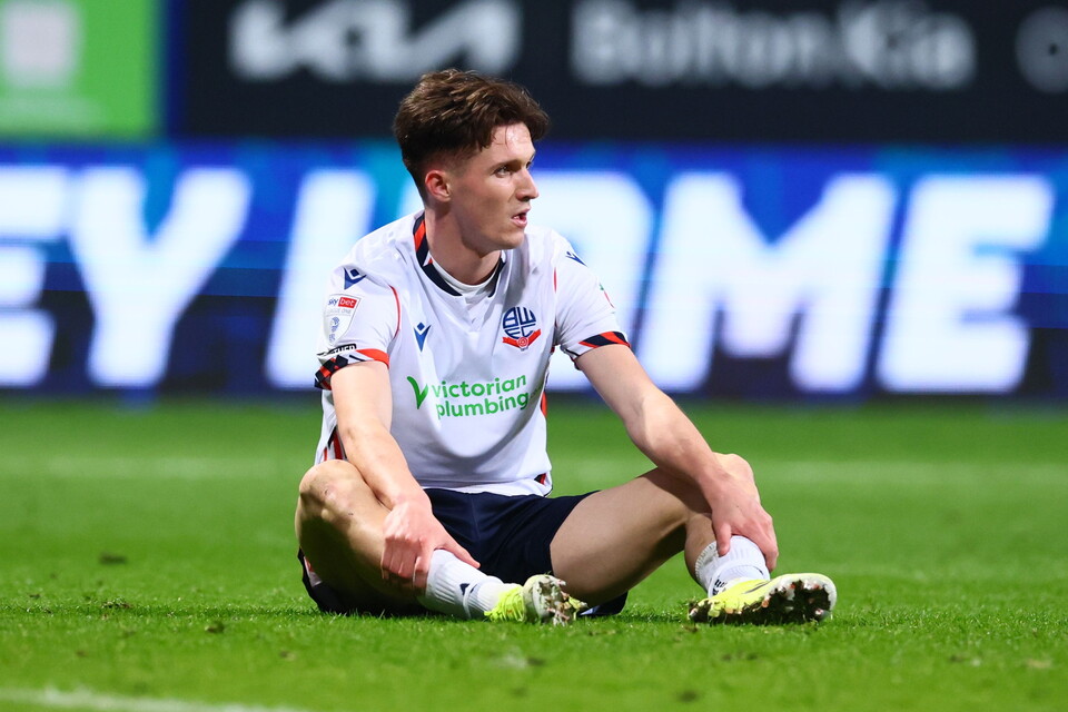 Johnny Kenny dejected Doncaster