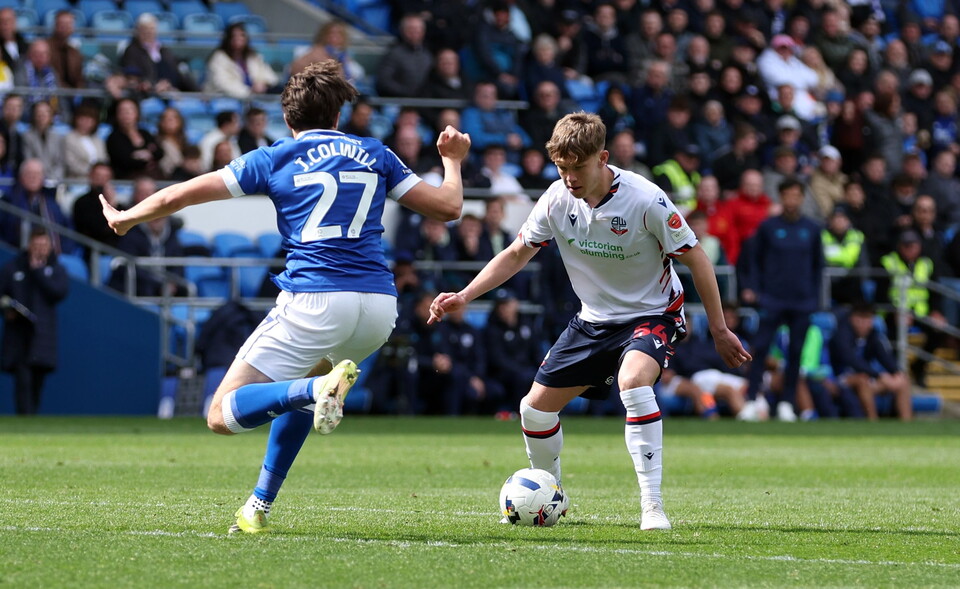 Toby Ritchie Cardiff debut