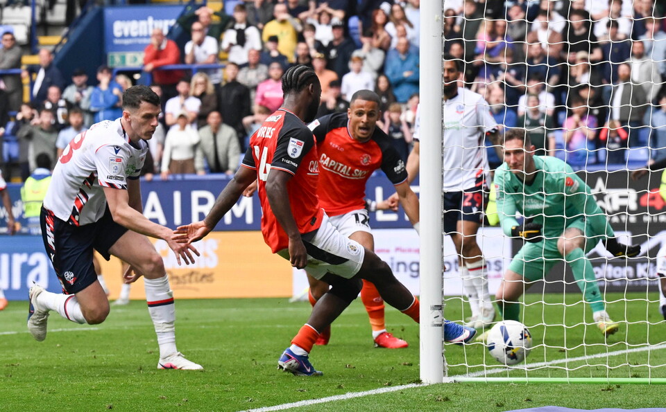 Luton goal