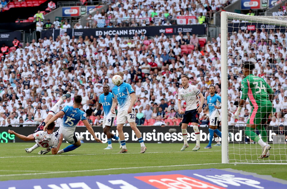 Dalby goal Wembley