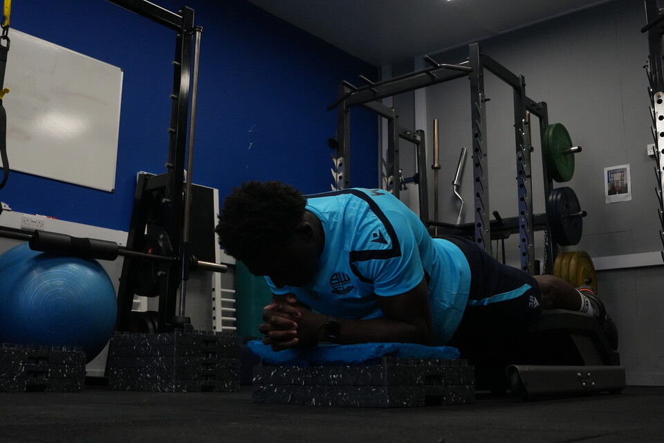 David Abimbola gym